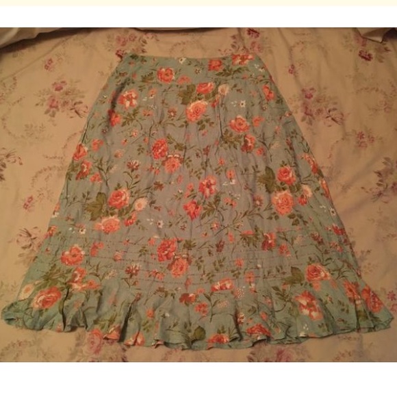 🏆Host Pick🏆April Cornell Floral Skirt - Picture 9 of 9